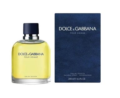 DOLCEYGABBANA POUR HOMME EDT 200 ML HOMBRE