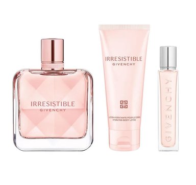 SET PERFUME IRRESISTIBLE GIVENCHY MUJER EDP 80ML + BODY LOTION 75ML + TRAVEL SPRAY 12.5ML