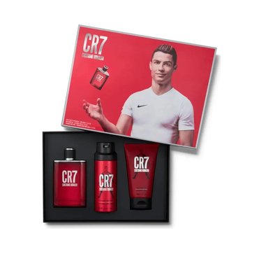 CRISTIANO RONALDO CR7 BY CRISTIANO RONALDO FOR MEN PC GIFT SET 100 ML + 150 ML+ 75 ML - 2