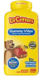 MULTIVITAMÍNICO LIL CRITTERS 300 GOMITAS PARA NIÑOS