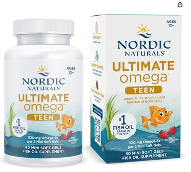 NORDIC NATURALS ULTIMATE OMEGA 2X TEEN - 60 MINI GELES