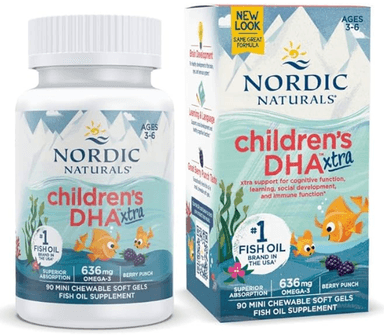 SUPLEMENTO NORDIC NATURALS CHILDREN'S DHA XTRA 636MG OMEGA 3