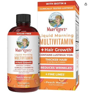 MARYRUTH ORGÁNICOS MULTIVITAMÍNICO LÍQUIDO + CRECIMIENTO CAPILAR