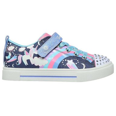 ZAPATILLAS UNISEX SKECHERS AZUL 314789N-NVMT TWINKLE SPARKS UNICORN CHARMED