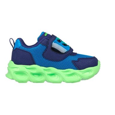 ZAPATILLAS UNISEX SKECHERS AZUL 400104N-NVLM RUNNING S LIGHTS THERMO FLASH FLAME FLOW - 1