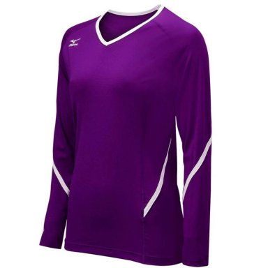 CAMISETA MUJER MIZUNO MORADO 440399-6000 TECHNO GENERATION LONG SLEEVE