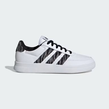 ZAPATILLA MUJER ADIDAS BLANCO CUERO BREAKNET 2.0 IH0050 - 1