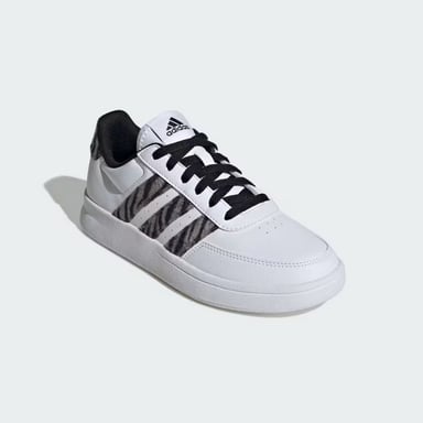 ZAPATILLA MUJER ADIDAS BLANCO CUERO BREAKNET 2.0 IH0050 - 2