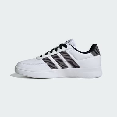 ZAPATILLA MUJER ADIDAS BLANCO CUERO BREAKNET 2.0 IH0050 - 3