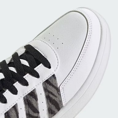 ZAPATILLA MUJER ADIDAS BLANCO CUERO BREAKNET 2.0 IH0050 - 5