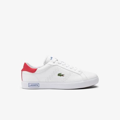 ZAPATILLAS HOMBRE LACOSTE BLANCO POWERCOURT 747SMA0083-5T9 CUERO