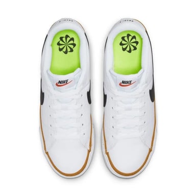 ZAPATILLAS MUJER NIKE BLANCO COURT LEGACY DH3161-100 CUERO - 4