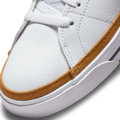 ZAPATILLAS MUJER NIKE BLANCO COURT LEGACY DH3161-100 CUERO - 5