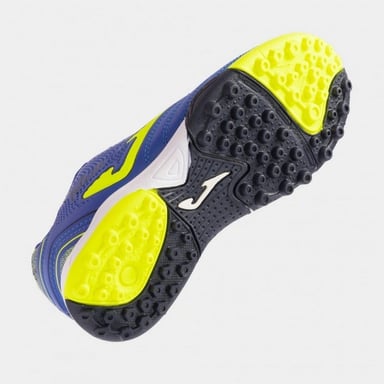 ZAPATILLAS NIÑOS JOMA FUTBOL PASTO SINTÉTICO AZUL TURF JUNIOR CUERO TOJW2404TF - 5