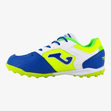 ZAPATILLAS NIÑOS JOMA FUTBOL PASTO SINTÉTICO BLANCO TOP FLEX JR CUERO TPJW2402TF - 2