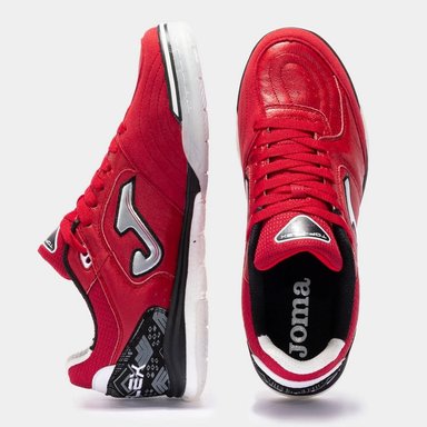 ZAPATILLAS HOMBRE JOMA FUTBOL PASTO SINTÉTICO ROJO TOP FLEX REBOUND CUERO TORW2486IN - 4