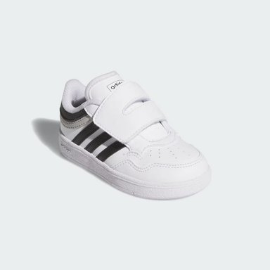 ZAPATILLAS NIÑO ADIDAS BLANCO HOOPS 4.0 JI3486 CUERO - 3