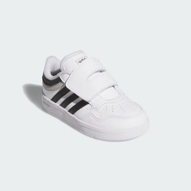 ZAPATILLAS NIÑO ADIDAS BLANCO HOOPS 4.0 JI3486 CUERO - 3