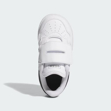 ZAPATILLAS NIÑO ADIDAS BLANCO HOOPS 4.0 JI3486 CUERO - 5