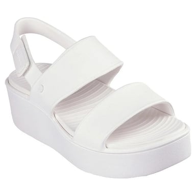 SANDALIAS MUJER SKECHERS BLANCO FOAMIES ARCH FIT 111257-WHT - 1
