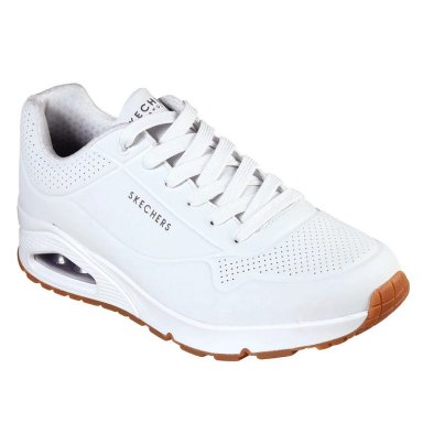 ZAPATILLAS SKECHERS UNO - STAND 52458-WHT MUJER - 1