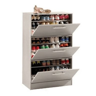 ZAPATERA MALLHOGAR LACIO 9 REPISAS BLANCO