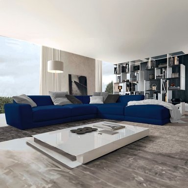 SECCIONAL MALLHOGAR AZUL KASSANDRA IZQUIERDO