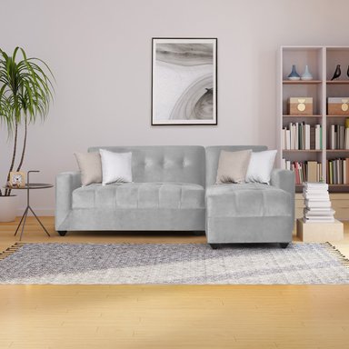 SECCIONAL MALLHOGAR RUSIA GRIS CLARO