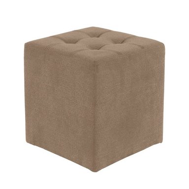 PUFF MARRUECOS COLOR BEIGE OSCURO