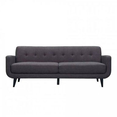 SOFÁ VINTAGE ROCCO COLOR GRIS OSCURO