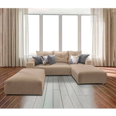 SECCIONAL MALLHOGAR DAKOTA BEIGE OSCURO