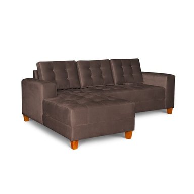 SECCIONAL MALLHOGAR SIENA IZQUIERDO CHOCOLATE