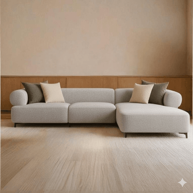 SECCIONAL MALLHOGAR NUVIA DERECHO GRIS PLATA