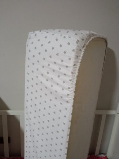 SÁBANAS BABYTU BLANCO DE CUNA ESTANDAR DISEÑO ESTRELLITAS NIÑA - 4
