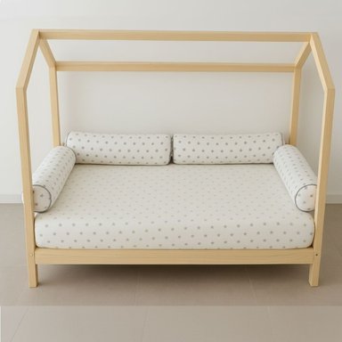 PROTECTORES CUNA BABYTU TALLA 1.5 PLAZAS MONTESSORI BUMPERS TUBULARES