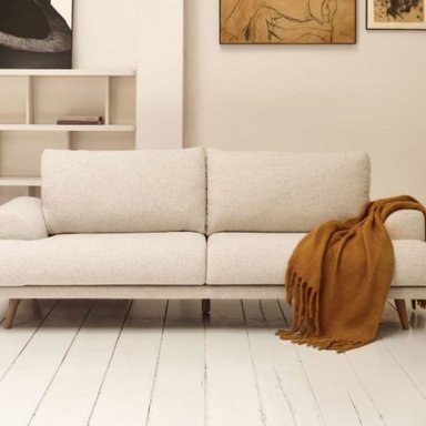 SOFÁ FLEITAS DECO LEONOR 3 CUERPOS 1 CUERPOS BEIGE