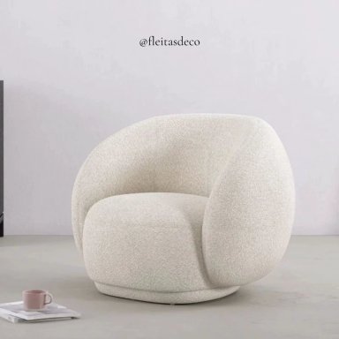 POLTRONA GIRATORIA ANAELA DE 1 CUERPO