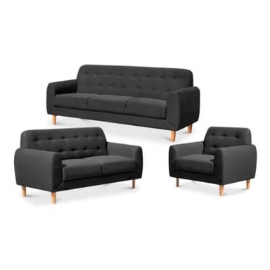 JUEGO SALA AZYA MUEBLES BRUSELLAS - 1