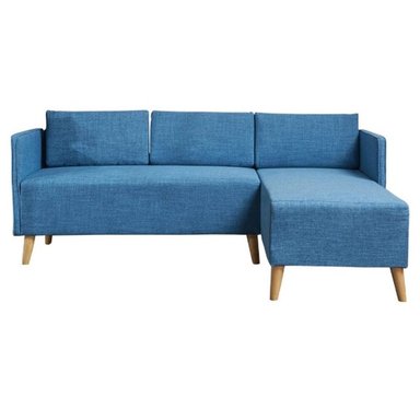 SECCIONAL AZYA MUEBLES TERCIOPELO LÁPIZ