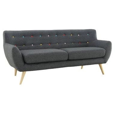 SOFÁ AZYA MUEBLES VINTAGE 3 CUERPOS