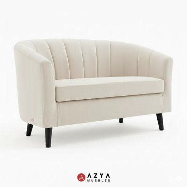 SOFÁ AZYA MUEBLES EMIL 2 CUERPOS