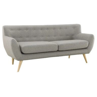 SOFÁ AZYA MUEBLES TERCIOPELO VINTAGE 3 CUERPOS