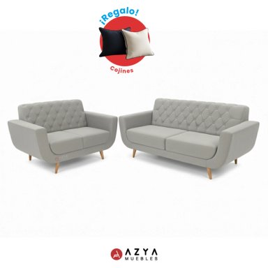 JUEGO DE SALA 3-2 ESCORPIO | GRIS