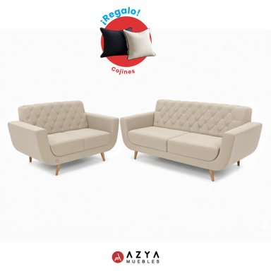 JUEGO DE SALA 3-2 ESCORPIO | BEIGE