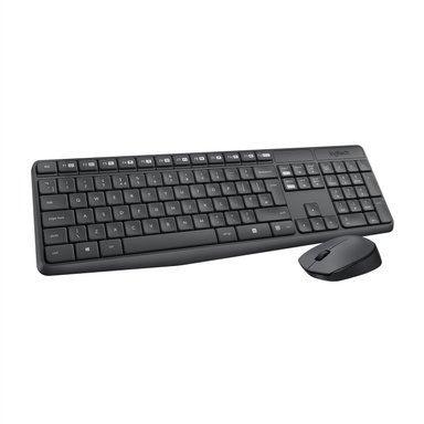 TECLADO LOGITECH + MOUSE INALÁMBRICO MK235 - 1