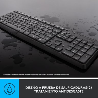TECLADO LOGITECH + MOUSE INALÁMBRICO MK235 - 5