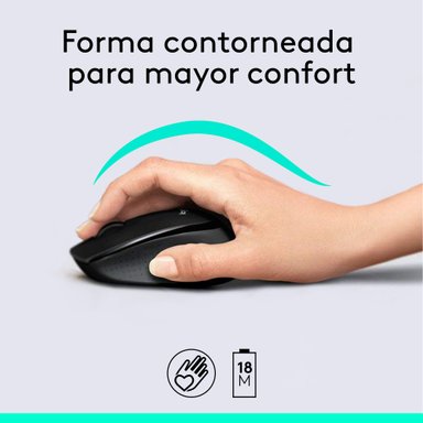 TECLADO LOGITECH + MOUSE INALÁMBRICO MK345 - 2