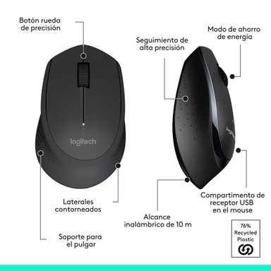 TECLADO LOGITECH + MOUSE INALÁMBRICO MK345 - 7