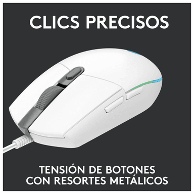MOUSE LOGITECH G203 RGB WHITE - 4