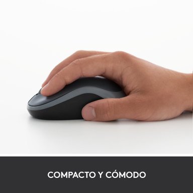 MOUSE LOGITECH INALÁMBRICO M185 GREY - 5
